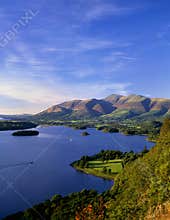 Lake district evening, Derwentwater