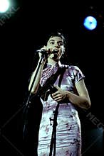 Sinead O`Connor in concert at the 1 Maggio Festival