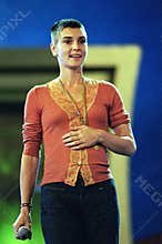 Sinead O`Connor in concert at the Festivalbar