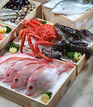 Fresh seafood