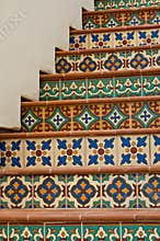 Tiled Staircase
