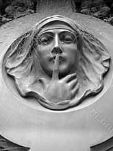 Female Statue in a Cementary