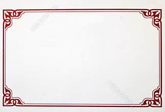 Certificate Border