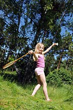 BADMINTON PLAYER
