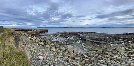 Dunnet Head and Castletown Harbor - Caithness - Scotland