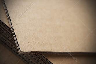 Corrugated cardboard sheet