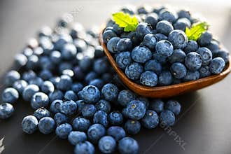 Blueberry antioxidant organic superfood