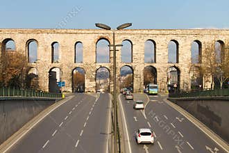 Valens Aqueduct from Istanbul