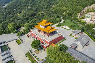 Panshan Mountain Scenery in Tianjin, China