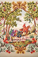 Antique tapestry