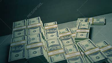 Man Grabs Stacks Of Money During Bank Heist