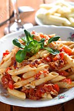 Pasta with tune