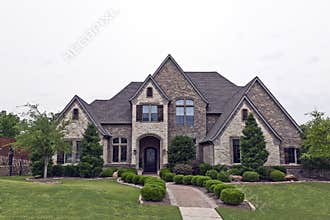 Luxury Brick Stone House
