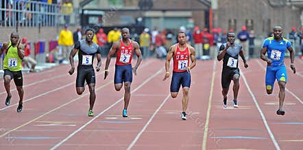 2012 Track and Field - 100 meter dash