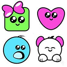 Cute Face Cartoons