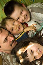 Father And Children