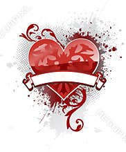 Banner Heart