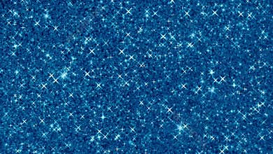 Glittery blue sparks sparkling glitter