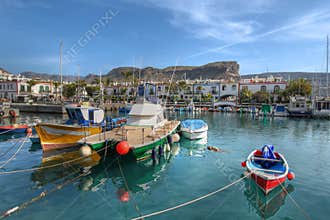 Fishing boats Puerto de Mogan Gran Canaria Spain