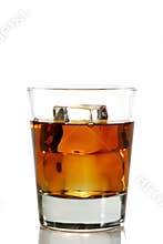 Glass of whiskey