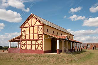 Roman Town House, England