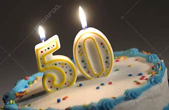 50th birthday cake