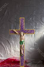 Jesus Christ on the cross illustration