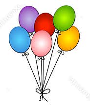 Birthday Party Circus Balloons