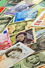 Different currencies