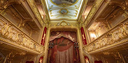 Home theater of Yusupov palace in Saint Petersburg, Russia