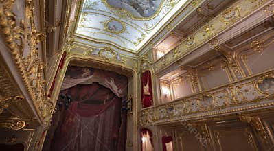 Home theater of Yusupov palace in Saint Petersburg, Russia