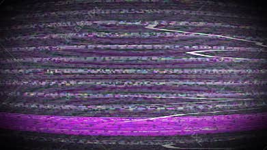 Abstract Digital TV Noise flickers. No signal. VHS. Digital Animation.