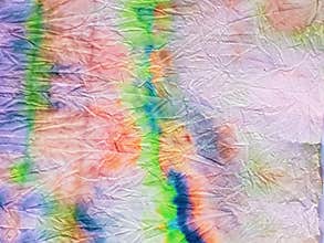 Tie and Dye Texture. Ethnic Abstract. Floral Bohemian Design. Bohemian Tile. Hippie Borders. Graphic White Multicolor Tie Dye