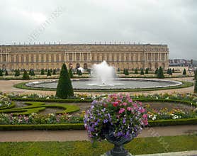 Castle in versailles