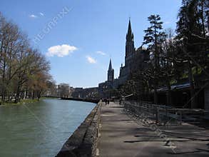 Lourdes in France