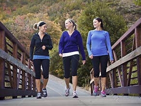 Women Walking Together