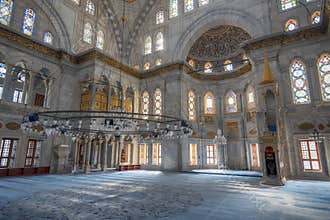 Nuruosmaniye Mosque in Istanbul, Turkey