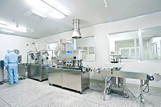 Pharmaceutical production line