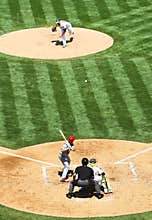 Major League Baseball Pitcher vs Batter