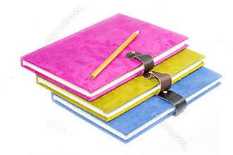 Colorful with front cover book