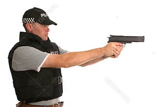 Undercover armed Police