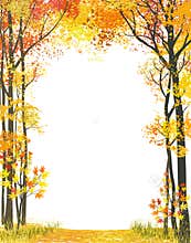 Autumn frame