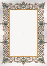 Retro background for nikkah frame and nikah certificate and wedding reception for muslims