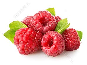 Juicy raspberry