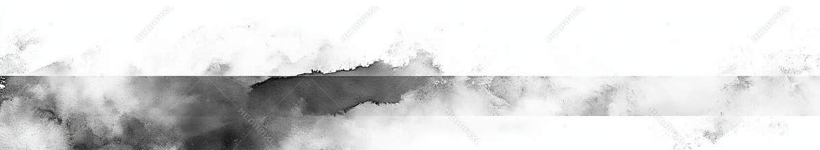 Isolated on a white background are doodle frames drawn by hand with square borders.
