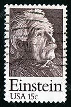 USA 15c Einstein Postage Stamp