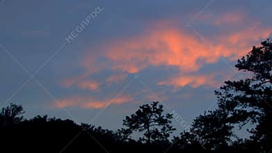 Beautiful sky after storm