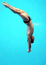 Man Diving