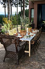 Classy Patio Dining