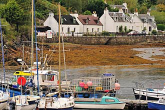 Kyleakin village, Skye, Scotland